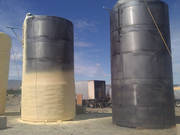 Tanks with required primer and 3 inches of urethane foam.