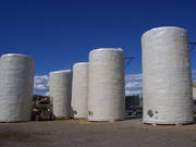 Tanks with 32 mills of urethane coating.