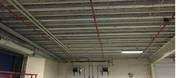 Exisitng Liner System and Fiberglass Insualtion Removed with New Peridicular 1” Strapping Installed