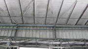 After foam and fireproofing.