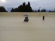 1 " inches of roof foam prior to base coating.